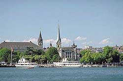 Zurich and Lake Zurich